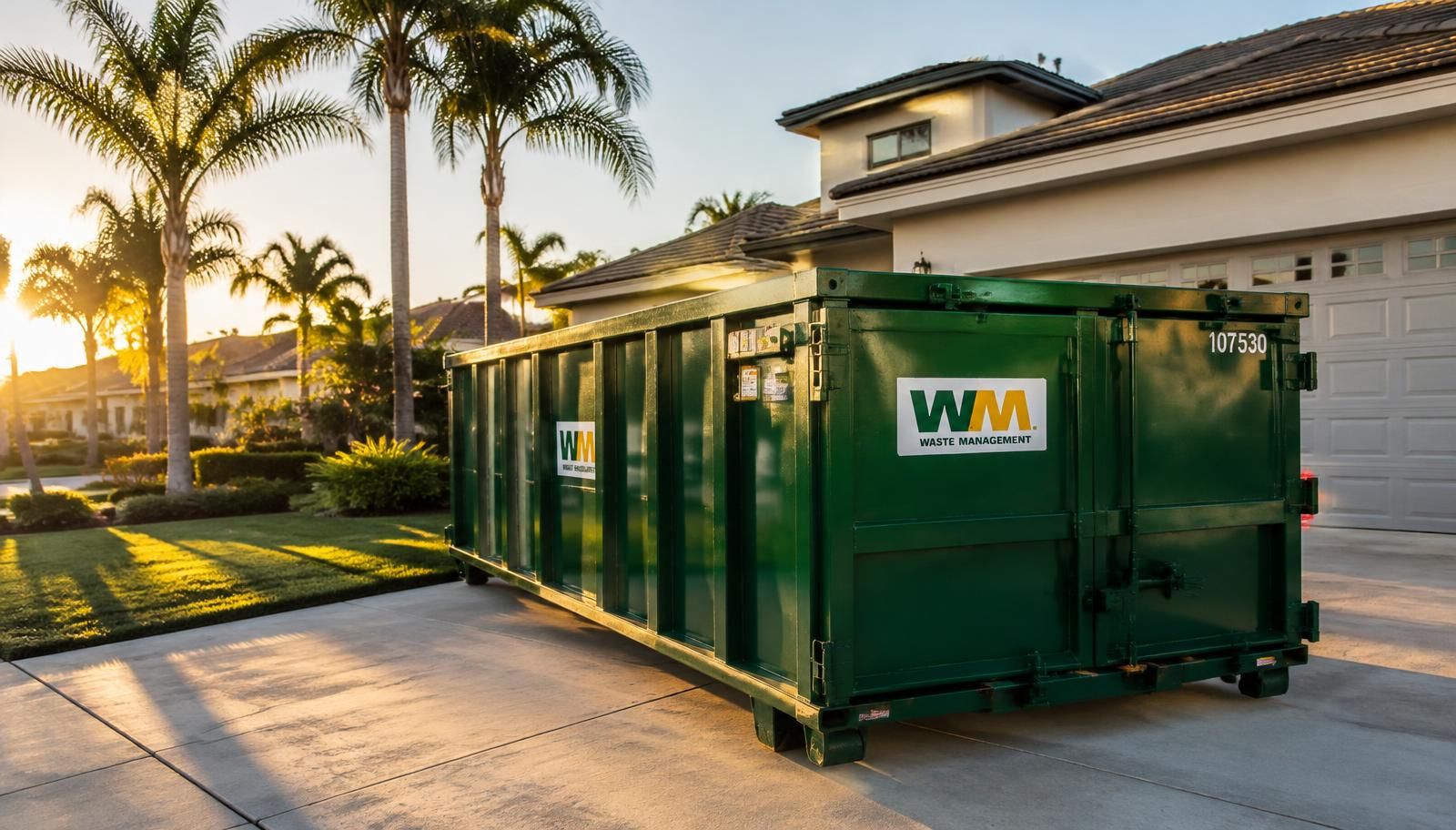 Yard Waste Dumpster